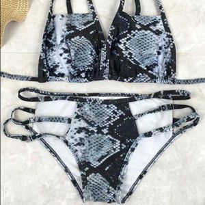 SnakeSkin Bikini SET